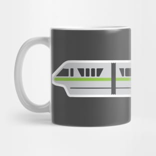 Monorail - Light Green Mug